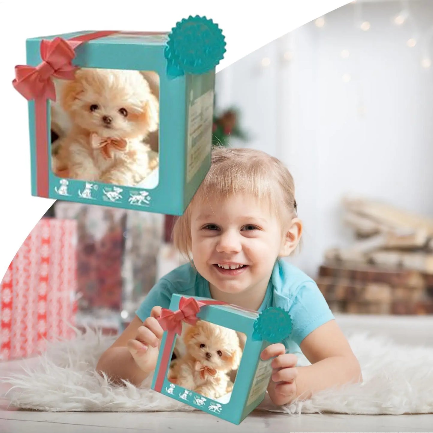 Realistic Robot Puppy - Interactive Electric Pet Dog That Walks & Responds