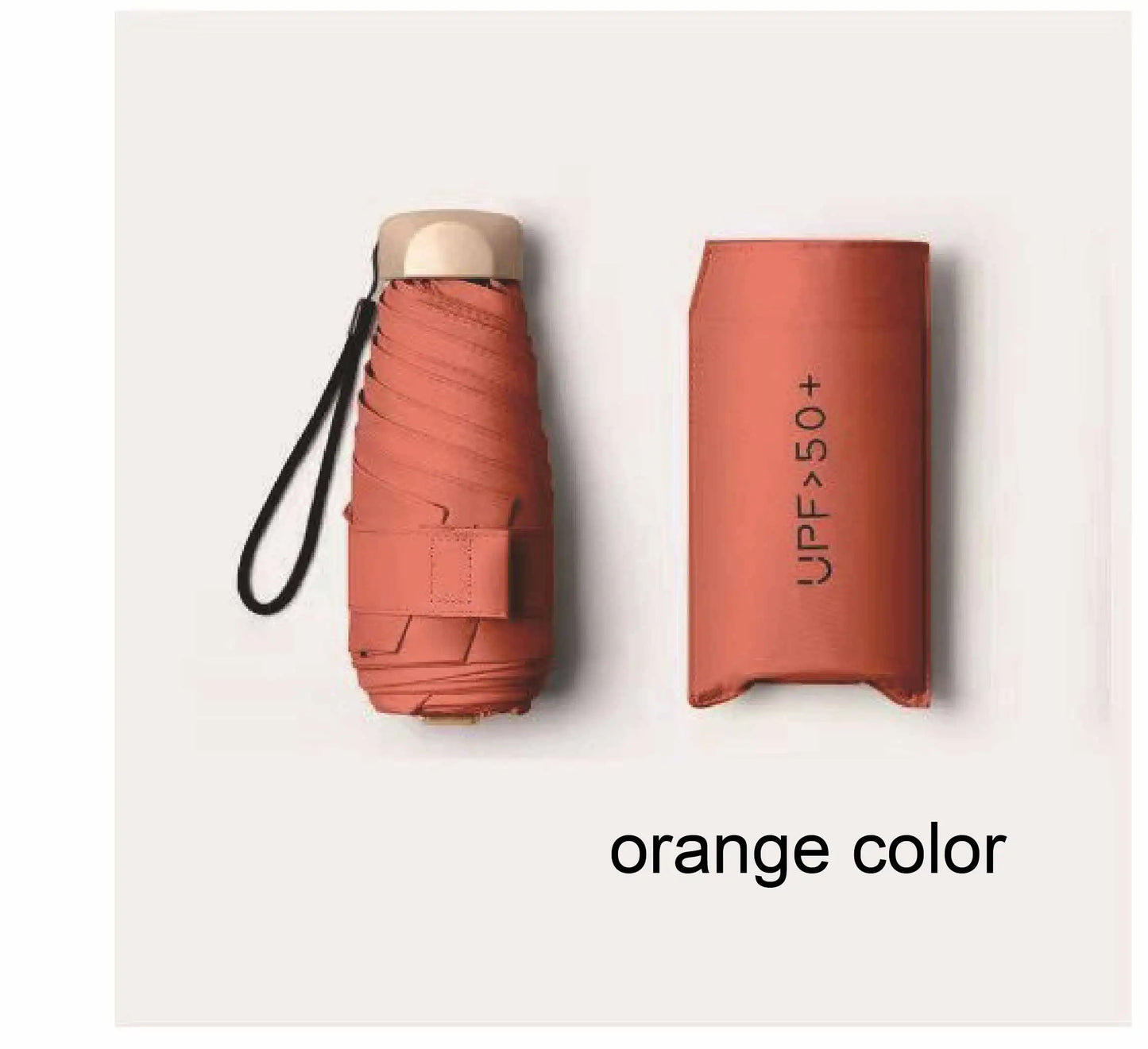 Mini five-fold umbrella sun protection sun umbrella sun protection anti-ultraviolet small and portable men and women fashion sun