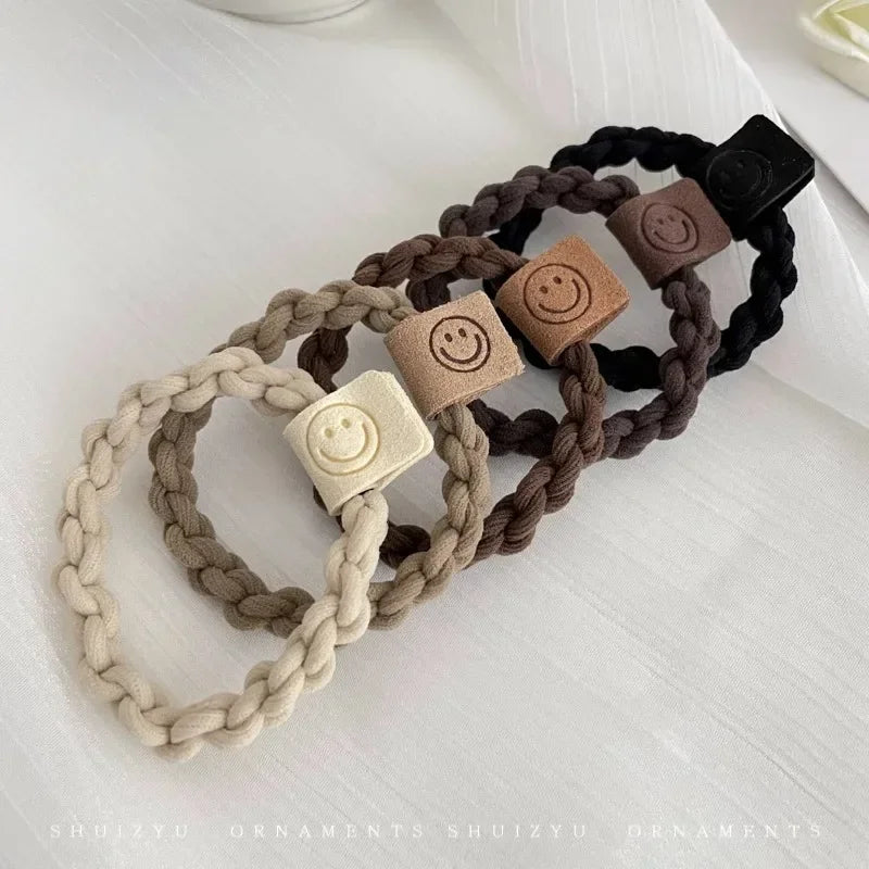 Elastic Hair Bands, High Stretch Durable Hair Ties, Trendy Rubber Bands, Fashionable Hair Accessories, Stylish Ponytail Holders