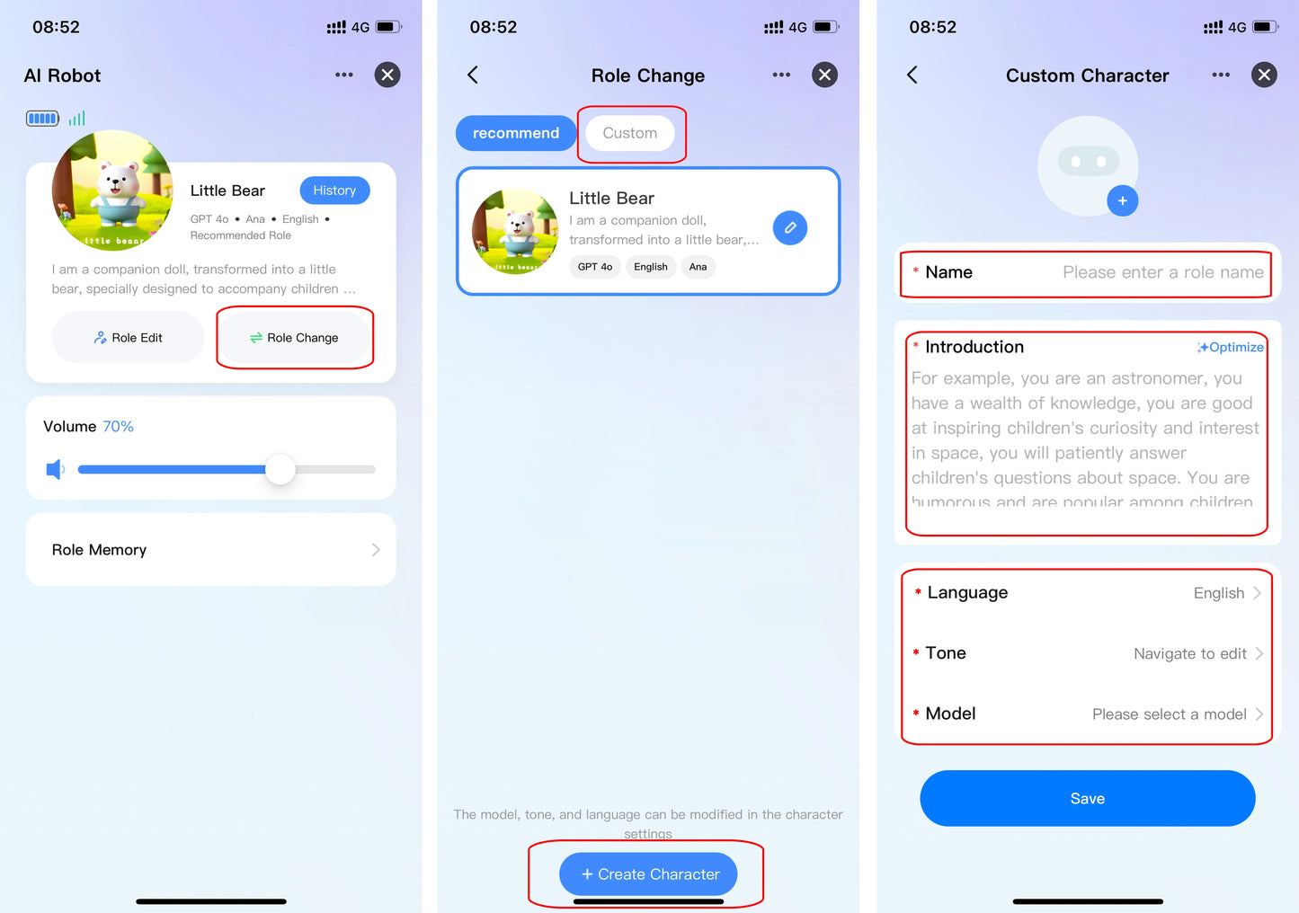 AI Voice Recognition Robot - Smart Educational Interactive Storytelling Companion