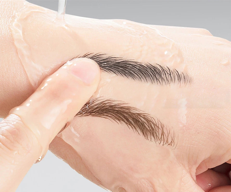 Long Lasting 4D Eyebrow Pen Multi Forks Liquid Pen Tip Fine Sketch Liquid Tattoo Brow Waterproof Precise Makeup