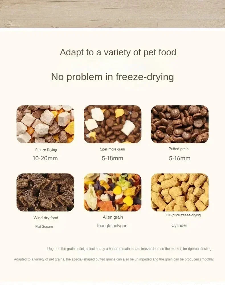 Automatic Pet Feeder with Water Fountain - Large Dispenser for Cats Dogs Puppy Kitten