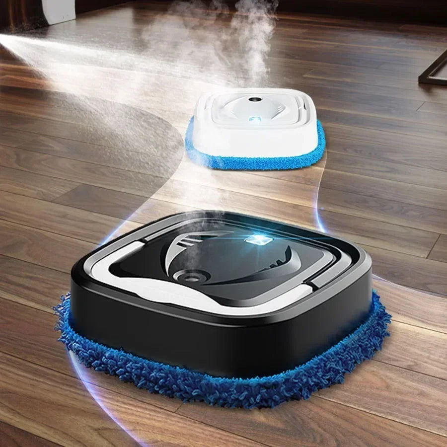 Smart Robot Vacuum with Auto Mopping - Wireless Strong Suction Humidification Spray