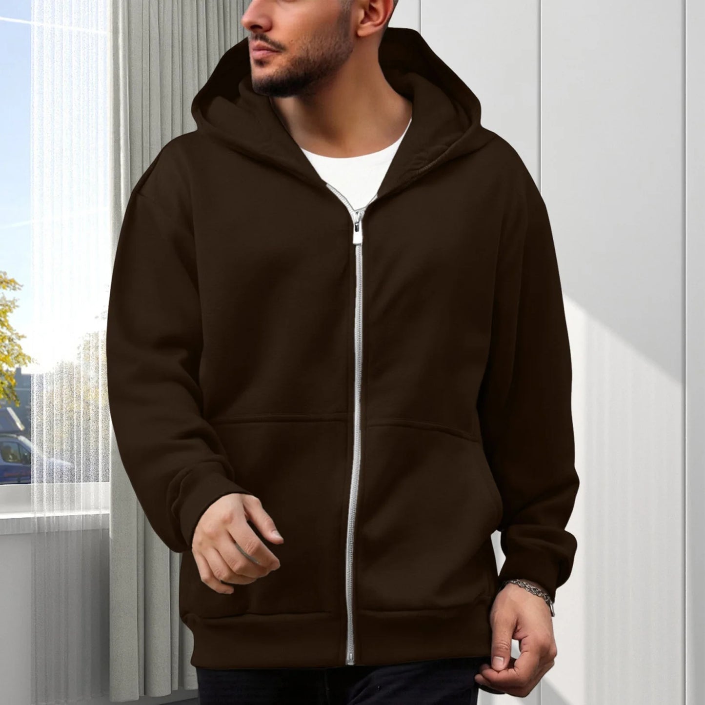 Streetwear Fashion Backpack Hoodie Three dimensional Backpack Casual Hoodie Autumn Winter High Street Trend Top Loose Sportswear