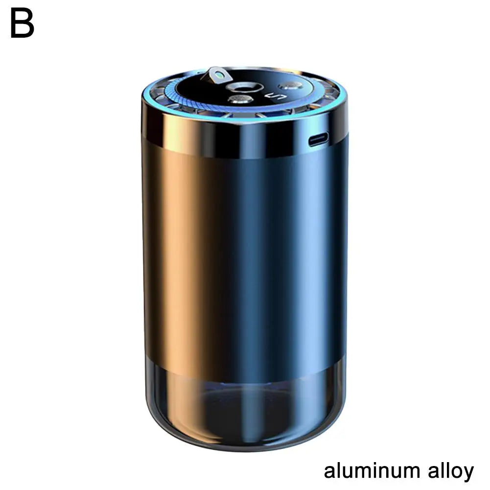 Smart Car Air Freshener - Adjustable Automatic Scent Diffuser with Starry Sky Ambient Light