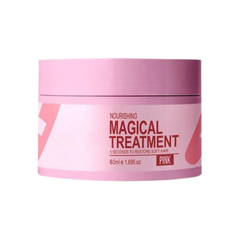 Magical Hair Mask 5 Seconds Repair Damaged Carry Hair Frizzy Soft Smooth Shiny Deep Moisturize Treat Care Essential Oil 60ml
