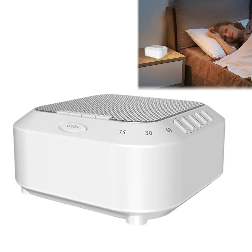 White Noise Sound Machine - 28 Solfeggio Frequencies Rechargeable Baby Sleep Therapy Device