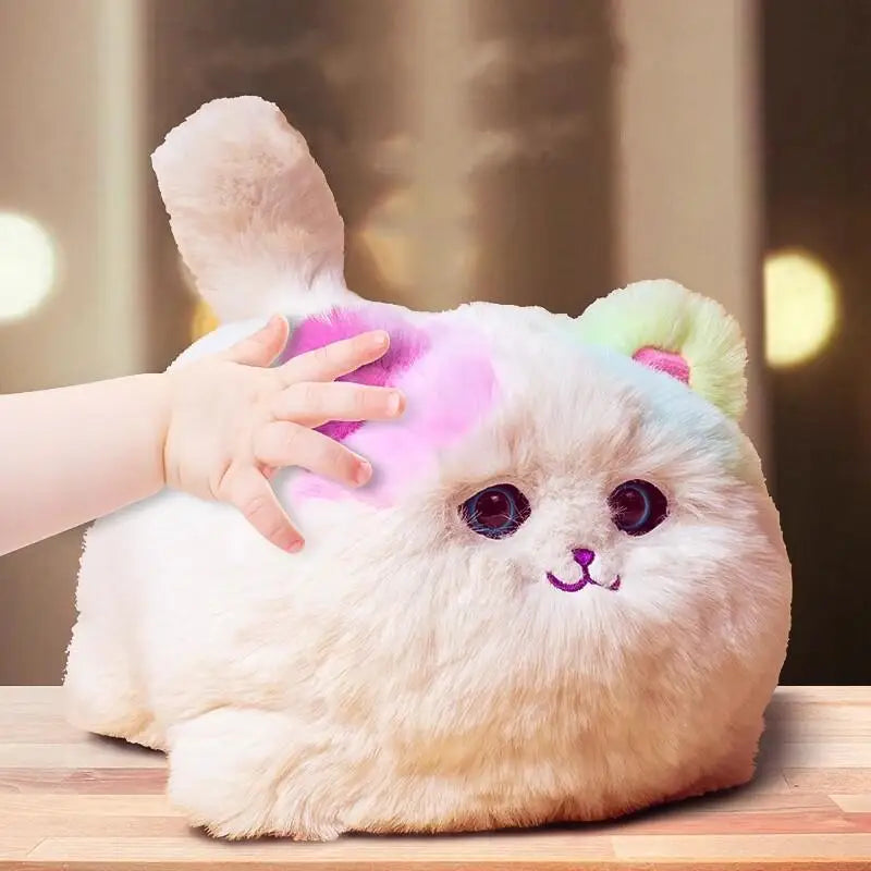 Interactive Huggy Cat Dog - Realistic Electric Plush Pet with Voice & Movement