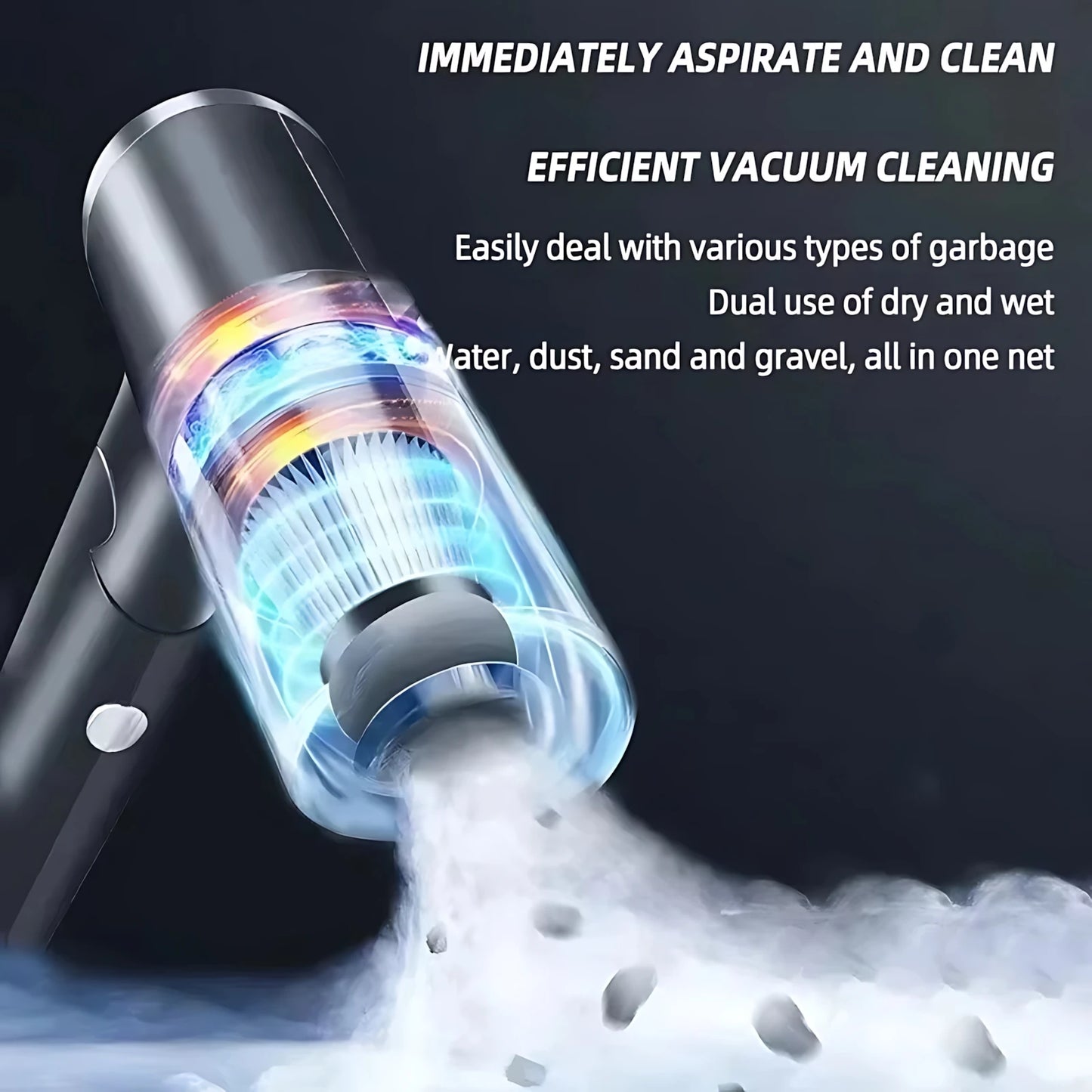 New Portable Wireless Car Vacuum Cleaner Wireless Vacuum Cleaner Dual Use for Home and Car 30W High Power Powerful Vacuum Cleane