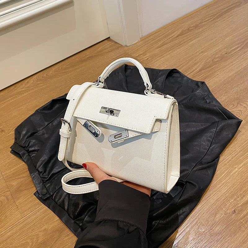 Kelly Bag for Women 2026 New - High-End Designer Handheld/Shoulder/Crossbody Bag, Stylish & Elegant Fashion Accessory