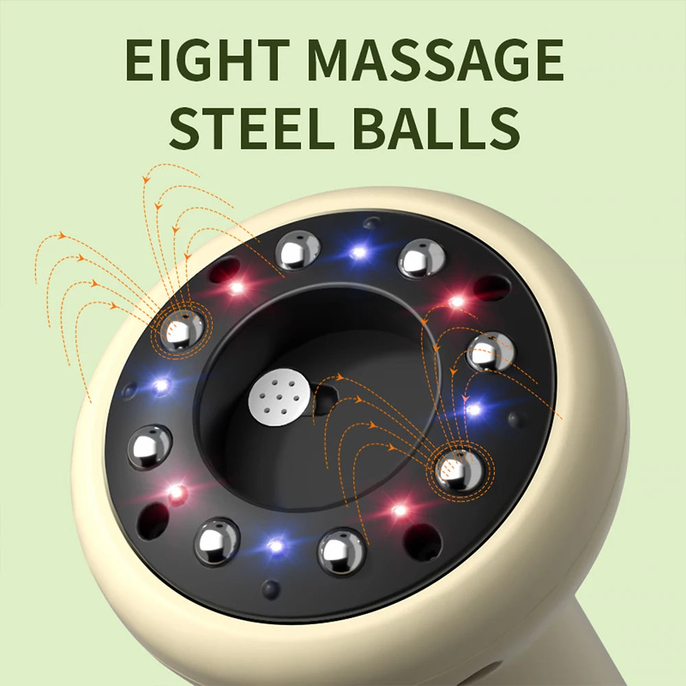 Wellness Elite: Wireless Electric Hot Stone Massager 2026 Edition Tool Wireless Hot Compress Body and Face Massage