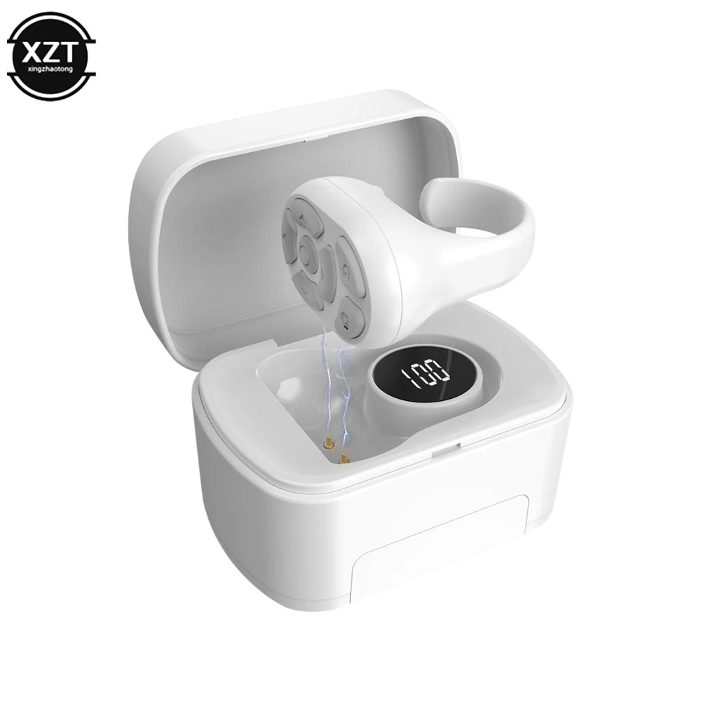 For TikTok Ring Bluetooth-compatible Remote Control Fingertip Selfie Video Controller Automatic Page Turner Browsing For Phone