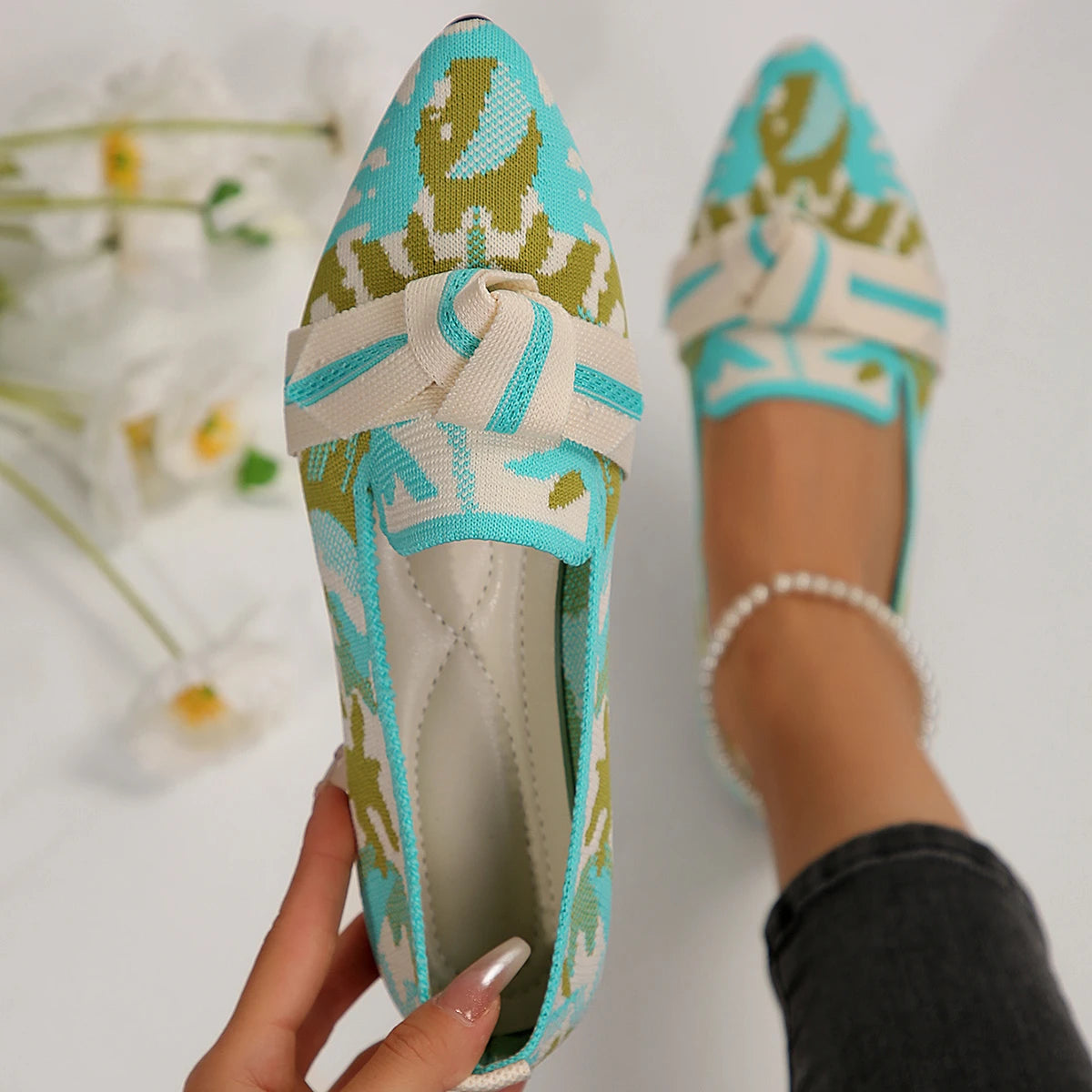 2026 New Women's Loafers Ballet Flat Designer Shoes | Merch Gone Viral