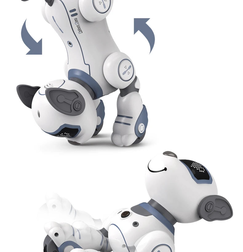 Intelligent Robot Dog - Remote Control Electronic Pet with Stunts for Kids