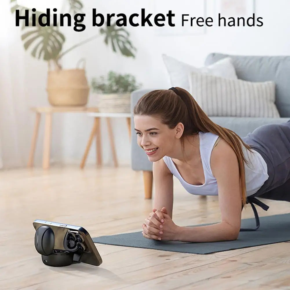 Bluetooth Ring Remote Control One Click Selfie Page Turning Roller Fingertip Controller for Phone Liking Scrolling Hands Free