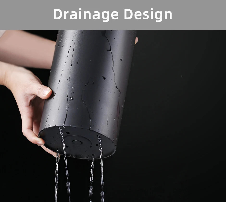 Knife holder Multi-Function Utensil stand Knife Block PP Flatware Drainer Storage Box Spoon Fork Kitchen Organizer Rack