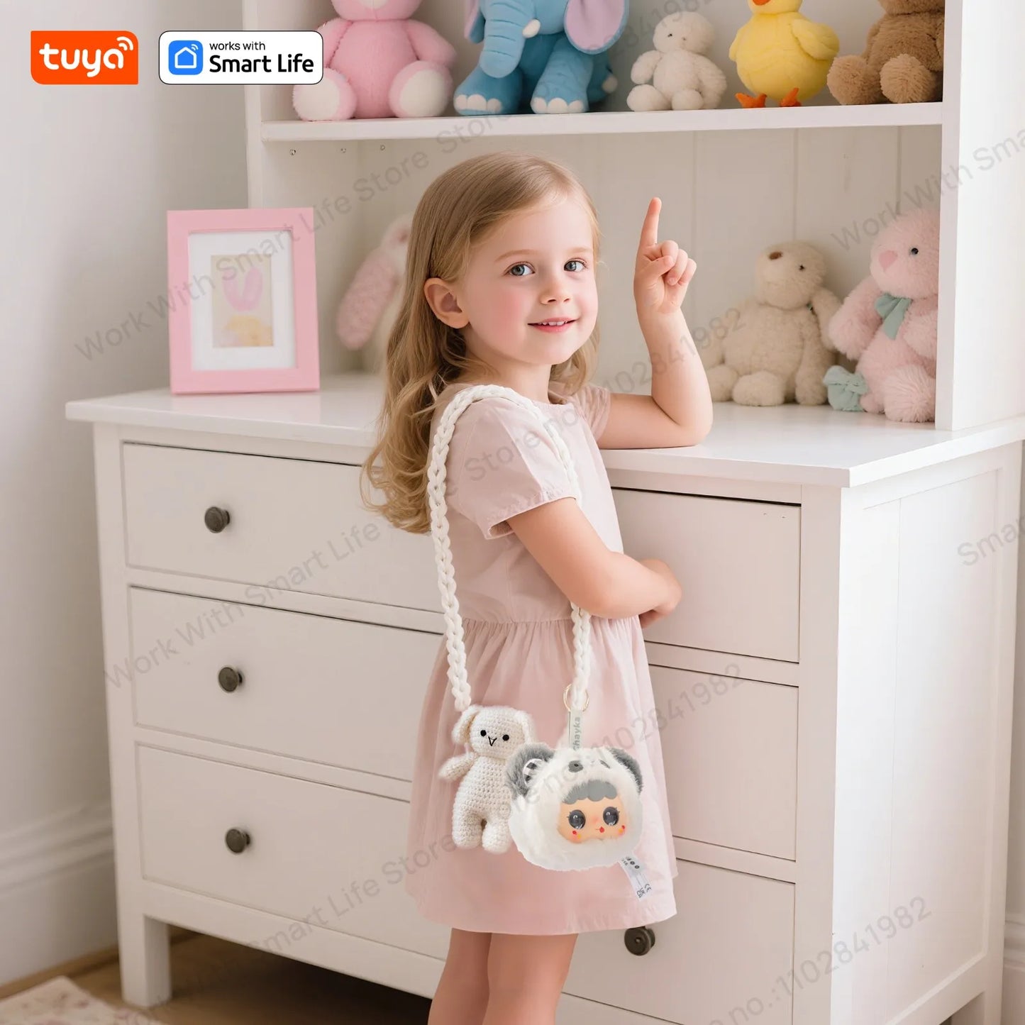 2026 Smart AI Plush Robot with LED Eyes & Voice Control – Interactive USB Rechargeable Companion for All Ages