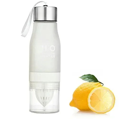 Fruit Infuser Water Bottle - Leak Proof Travel Sports Bottle with H2O Lemon Infusion