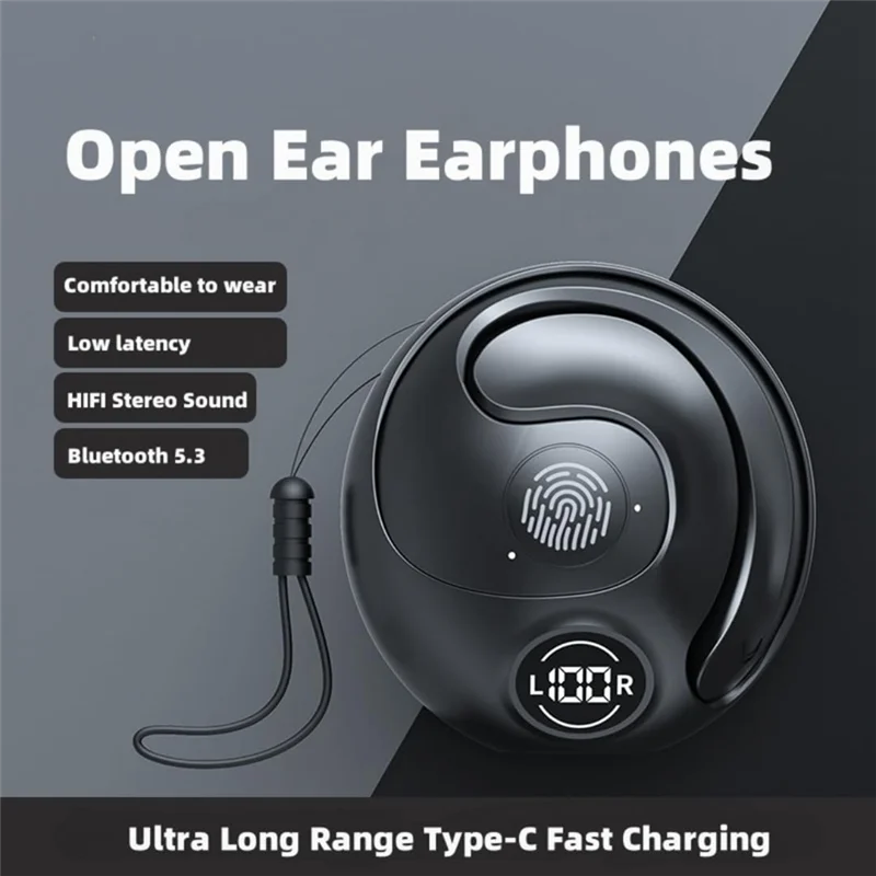 A48T Bluetooth Open Gaming Earphone IPX5 Waterproof Noise Canceling Sports Wireless Bluetooth Earphone For Android/IOS