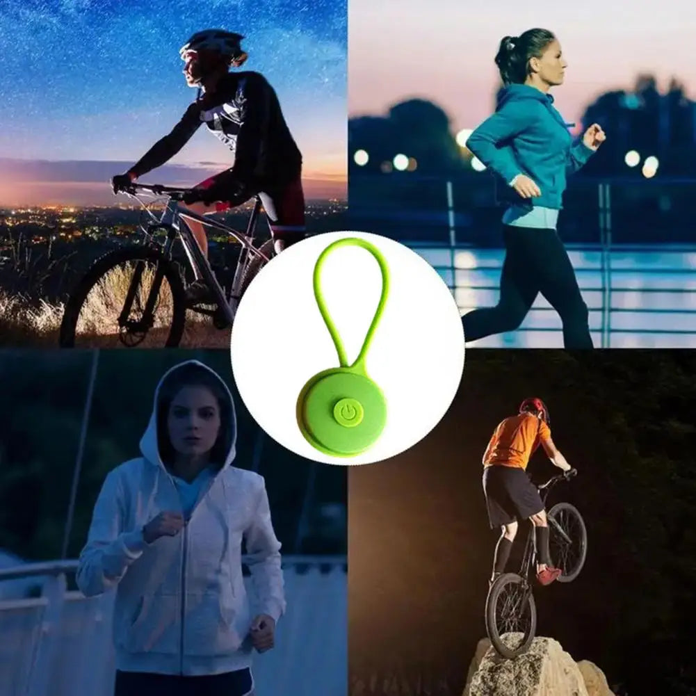 LED Keychain Lamp Night Running Safety Lamp High Lumens Multiple Lighting Modes Mini Size Portable Wearable Arm Belt LED Lamp