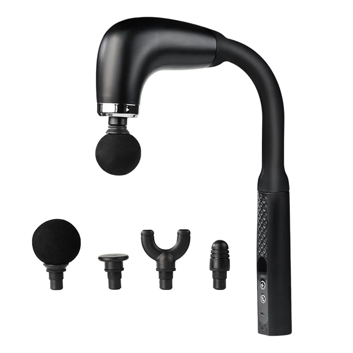 Electric Fascia Gun Massager - Deep Tissue Trigger Point Massage Machine for Body Relaxation
