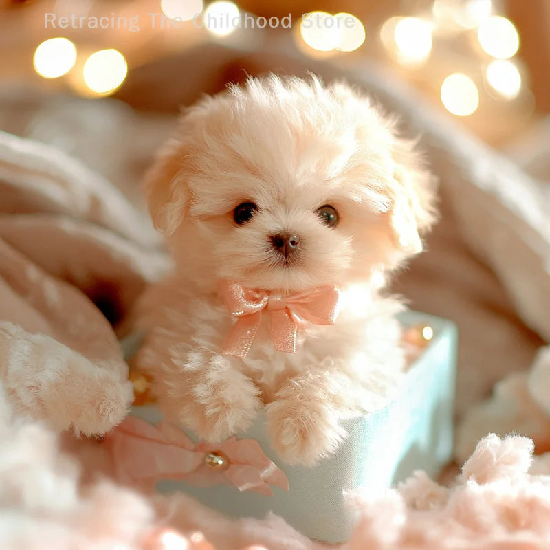 AI Robotic Puppy Dog - Realistic Walking Barking Robot Pet That Acts Cute