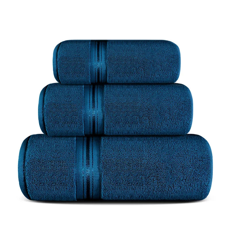 Luxury Plush 100% cotton thick set absorbent adult bath towel super absorbent soft skin-friendly face wash bathroom face towel