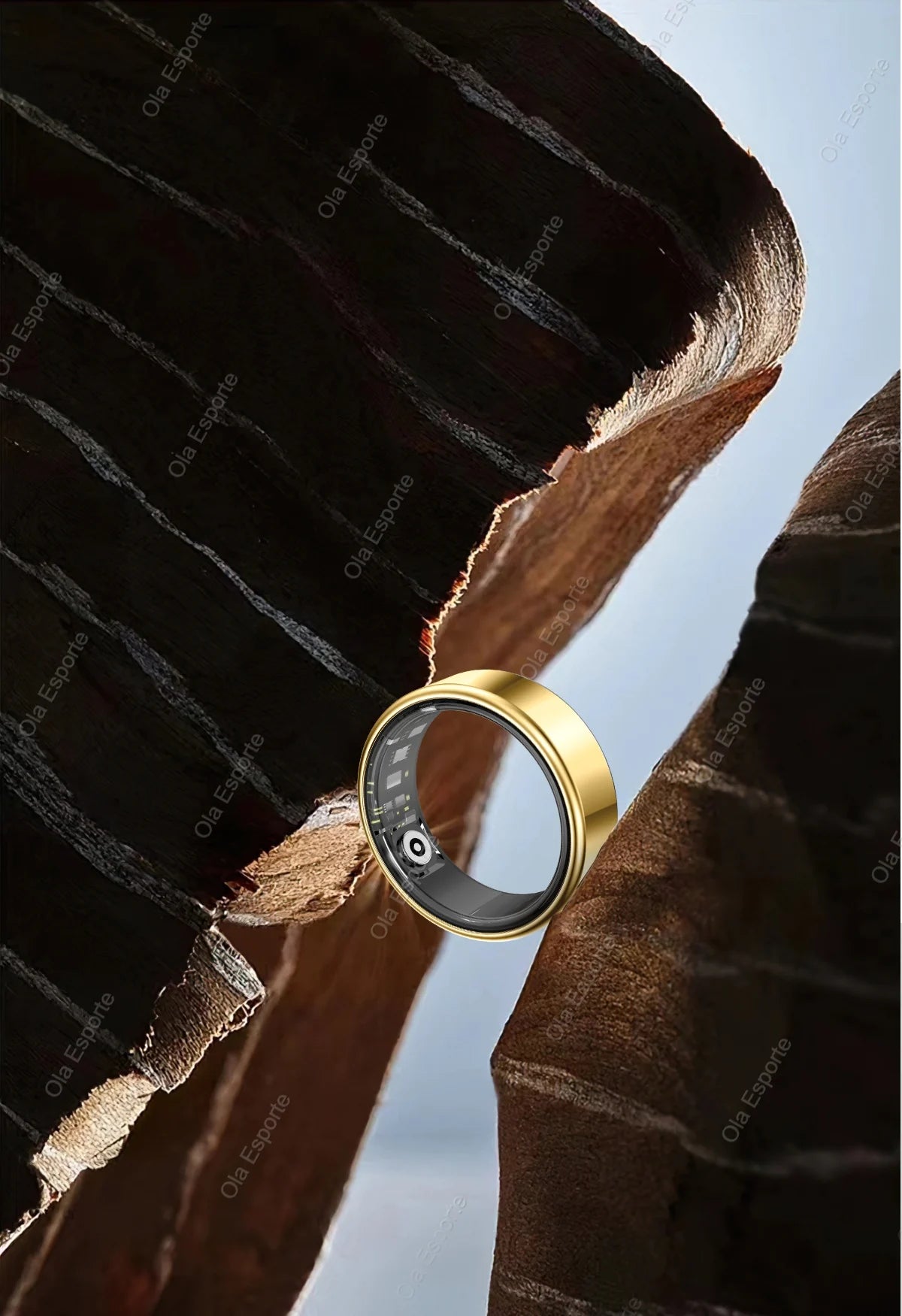 Smart Ring 2026 – Health Tracker, Fitness & Sleep Monitor, Smart Notifications, Stylish Wearable for Women & Men! Charging case for iOS and Android