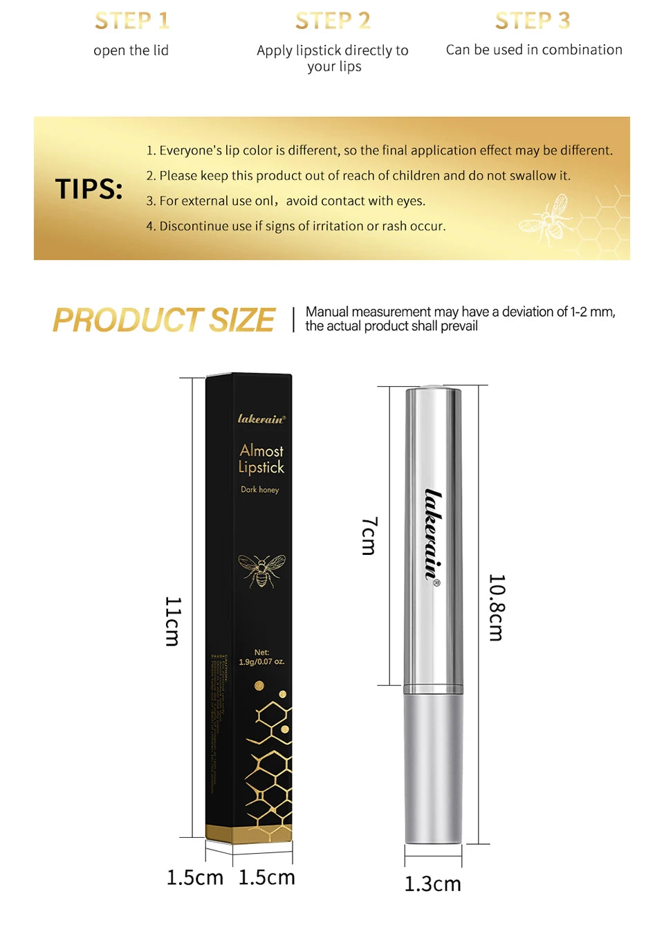 Black Honey Lipstick Lip Plumper Velvet Noir Prestige Viral