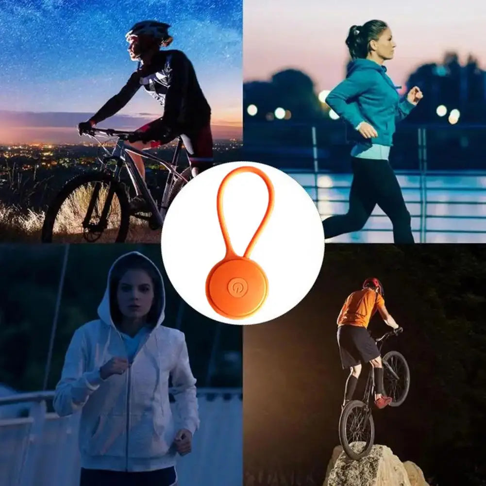 LED Keychain Lamp Night Running Safety Lamp High Lumens Multiple Lighting Modes Mini Size Portable Wearable Arm Belt LED Lamp