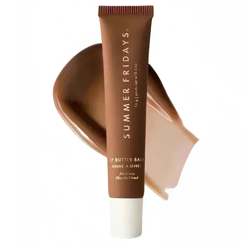 Iced Coffee Butter Lip Balm Moisturizing Transparent Lipstick Set Smooth Soft Tube Mirror Lip Gloss Lip Makeupv