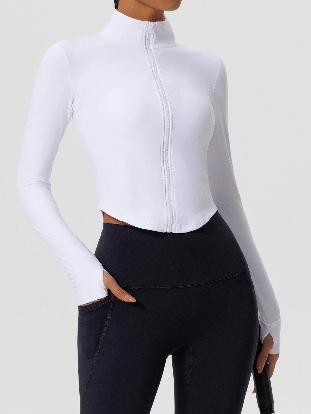 Ultra-Soft Fabrics Casual Tight Sports Jackets Women Zipper Yoga Clothes Quick-Dry Long Sleeve SPORTSWEAR REVOLUTION