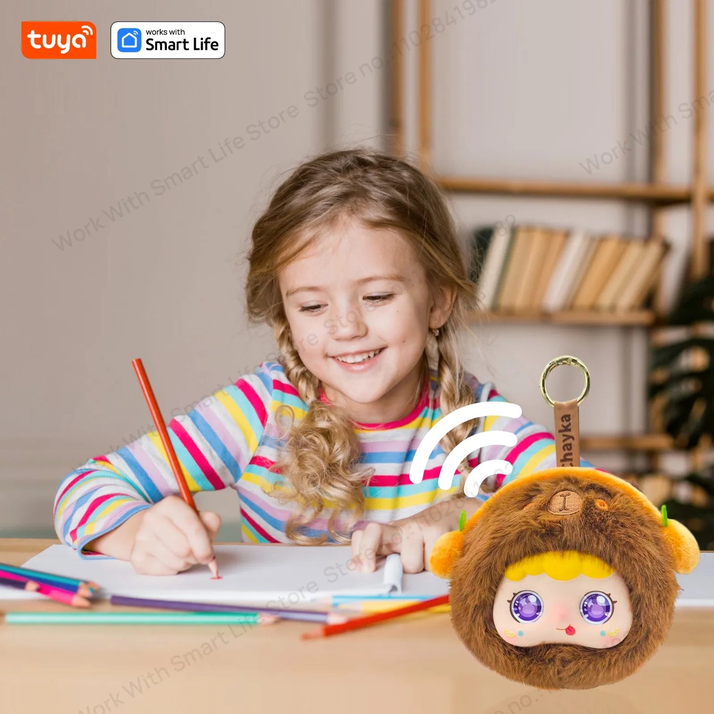 2026 Smart AI Plush Robot with LED Eyes & Voice Control – Interactive USB Rechargeable Companion for All Ages