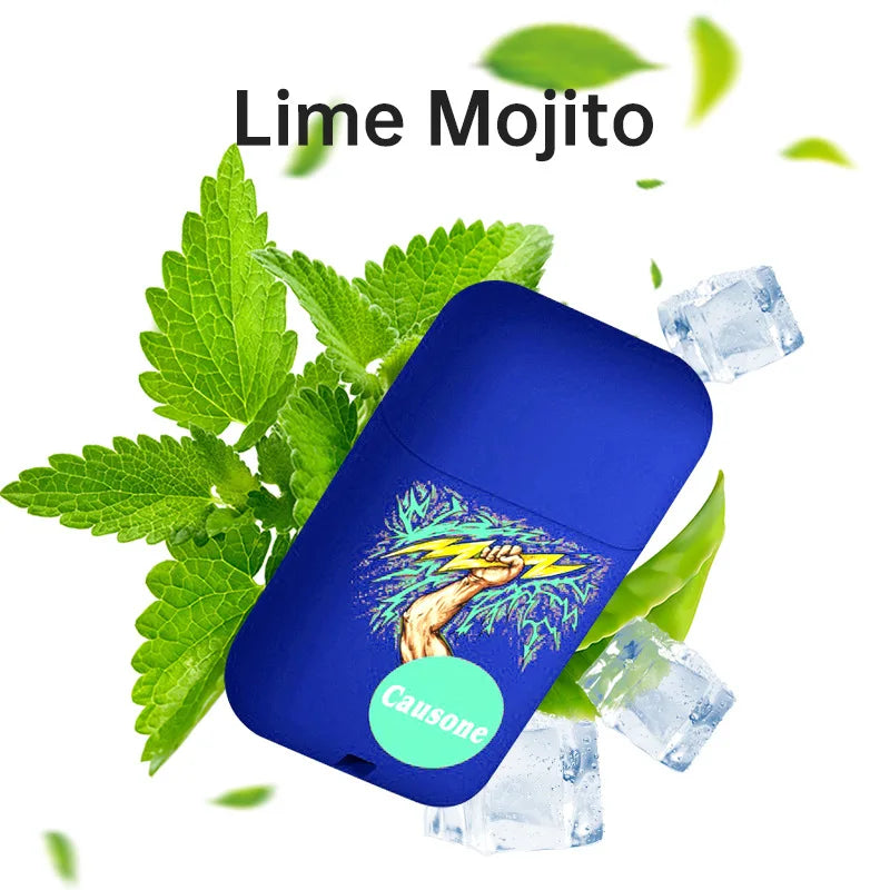Natural Energy & Focus Nasal Inhaler – Double Hole Aromatherapy Stick for Instant Refreshing Boost, Mood & Productivity Enhancer for Men & Women