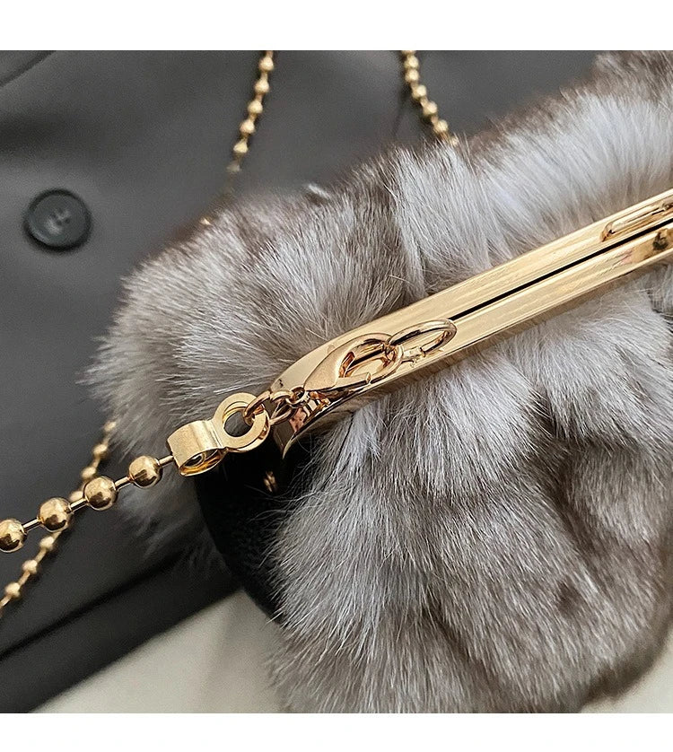 Luxury Soft Faux Fur Handbags | Merch Gone Viral