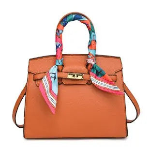 Kelly Bag Fashion Women Bag Large Capacity Shoulder Bag Unique Design Versatile Lock Handheld Crossbody Purse