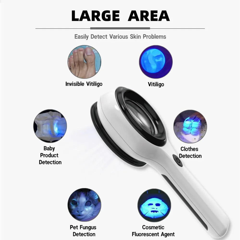 Skin Detection Analyzer Household Blue Light Detection