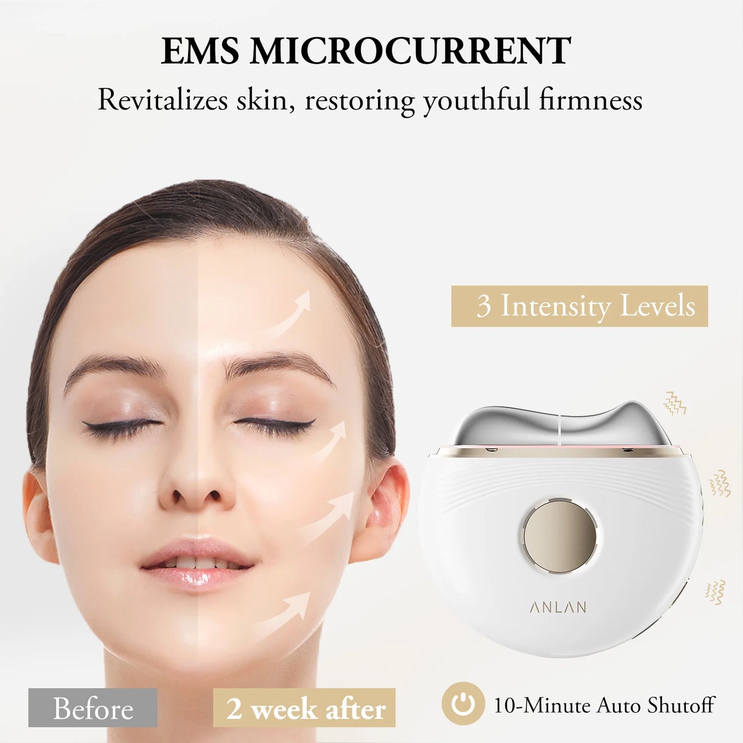 Electric Guasha Massager - EMS Face Lifting Anti-Aging Firming Skincare Device