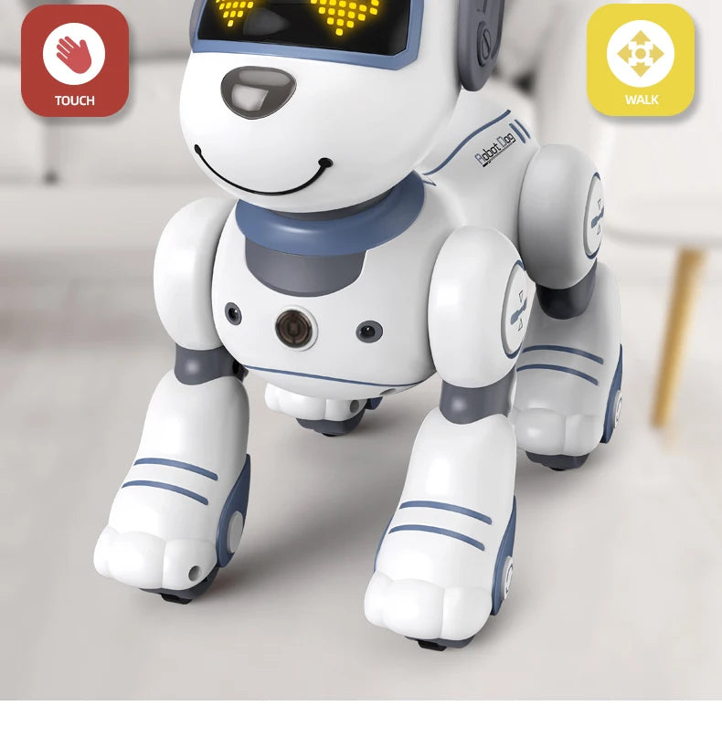 Intelligent Robot Dog - Remote Control Electronic Pet with Stunts for Kids