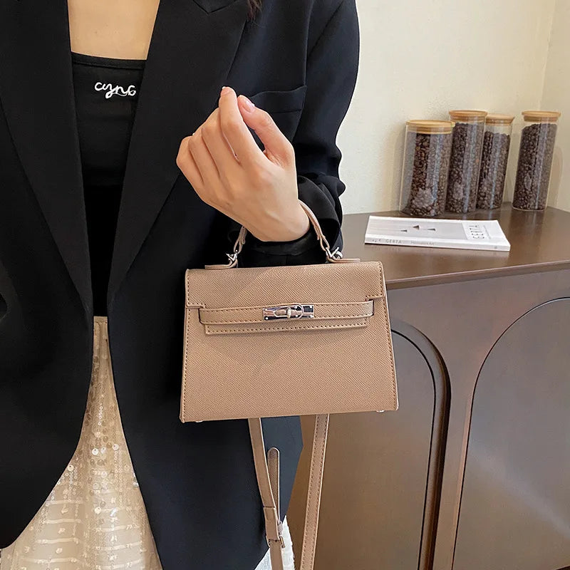Kelly Bag for Women 2026 New - High-End Designer Handheld/Shoulder/Crossbody Bag, Stylish & Elegant Fashion Accessory