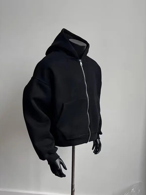 Viral Must Have Backpack Hoodie high street fashion three-dimensional backpack men clothing Y2K trend hoodie oversized casual sportswear