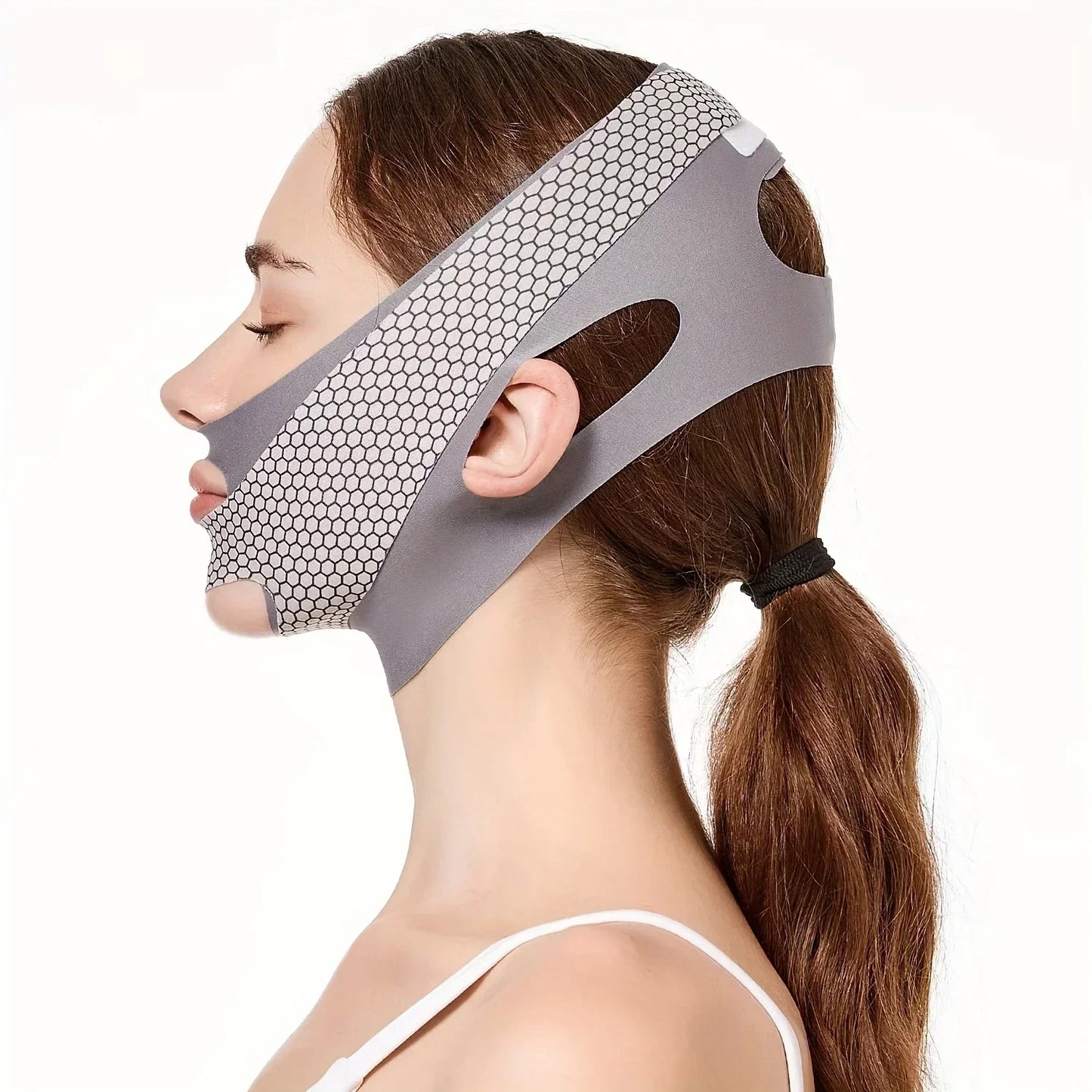 Women's V-Line Face Sculpting Wrap with Adjustable Jaw Strap