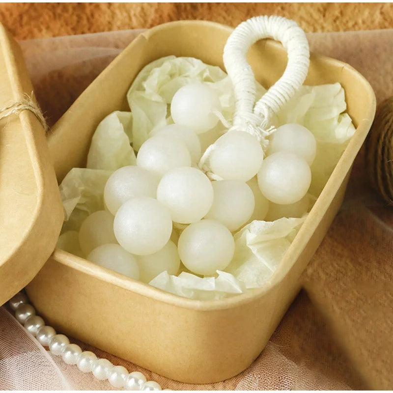 Handmade Soap Bar,Pearl Grape Bunches Bathing & Washing & Cleaning & Nourishing Gift Box Soap,Plant Extraction Mild Remove Dirt