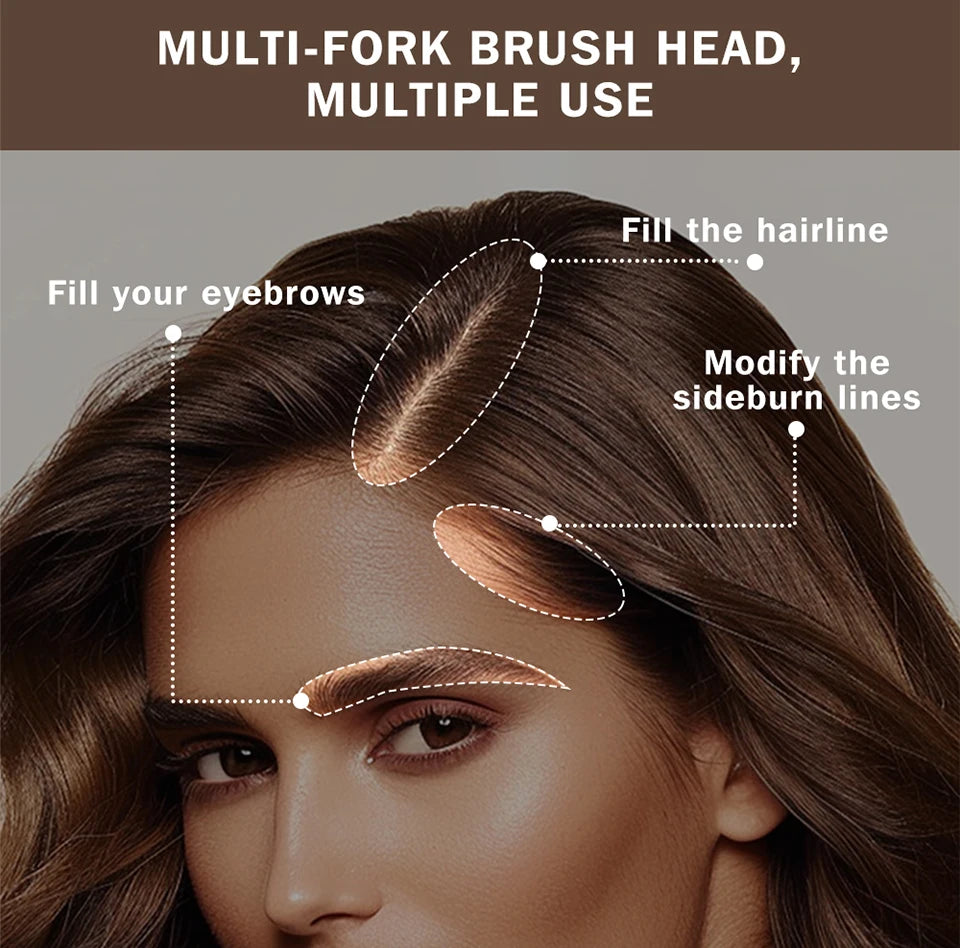 Long Lasting 4D Eyebrow Pen Multi Forks Liquid Pen Tip Fine Sketch Liquid Tattoo Brow Waterproof Precise Makeup
