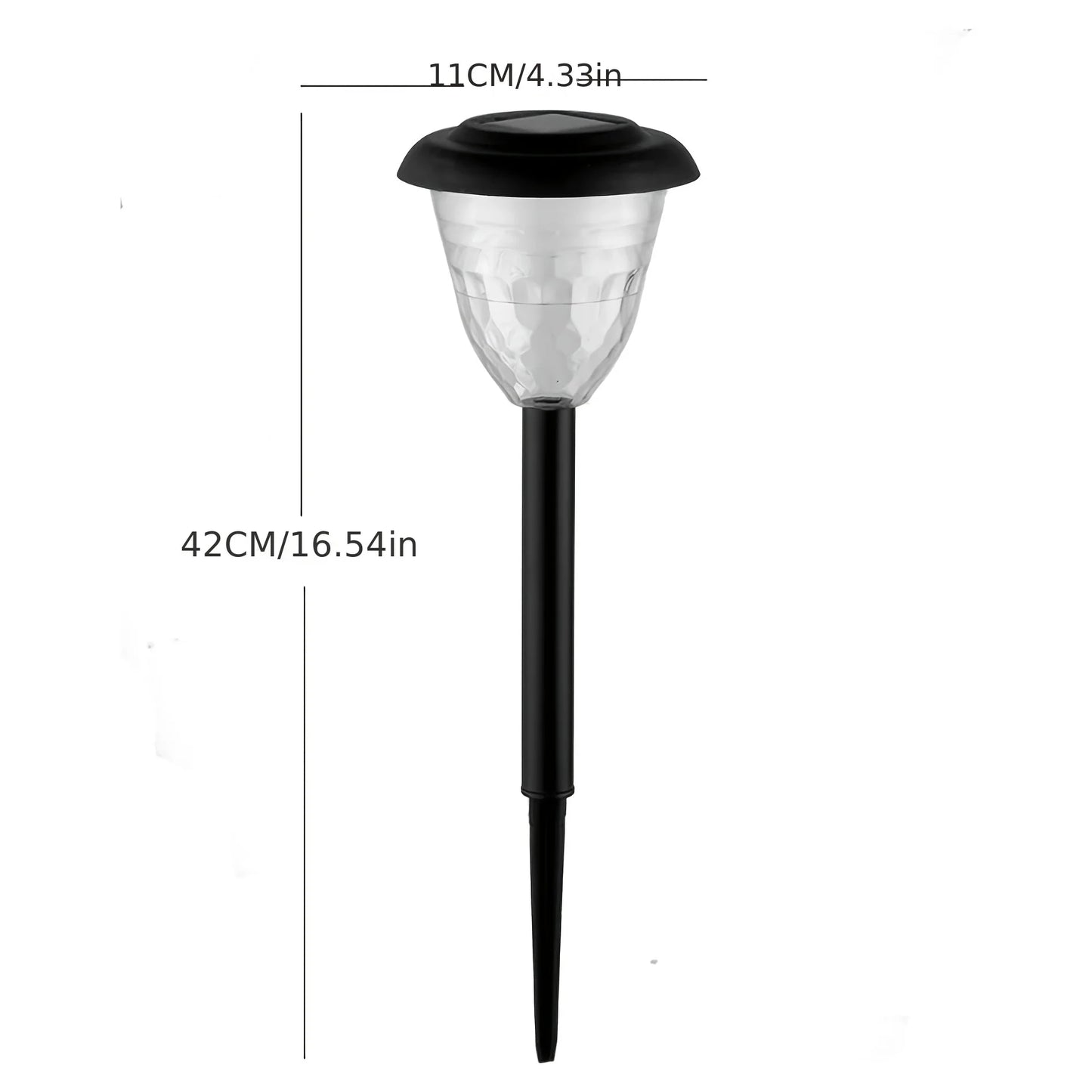 Solar RGB Color Changing Garden Lights - Waterproof Auto On/Off Landscape Lighting