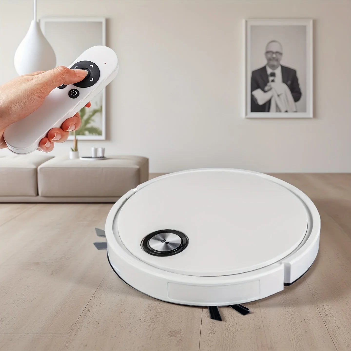 Smart Robot Vacuum with APP Control - Multi-Functional Floor Cleaning for Busy Families