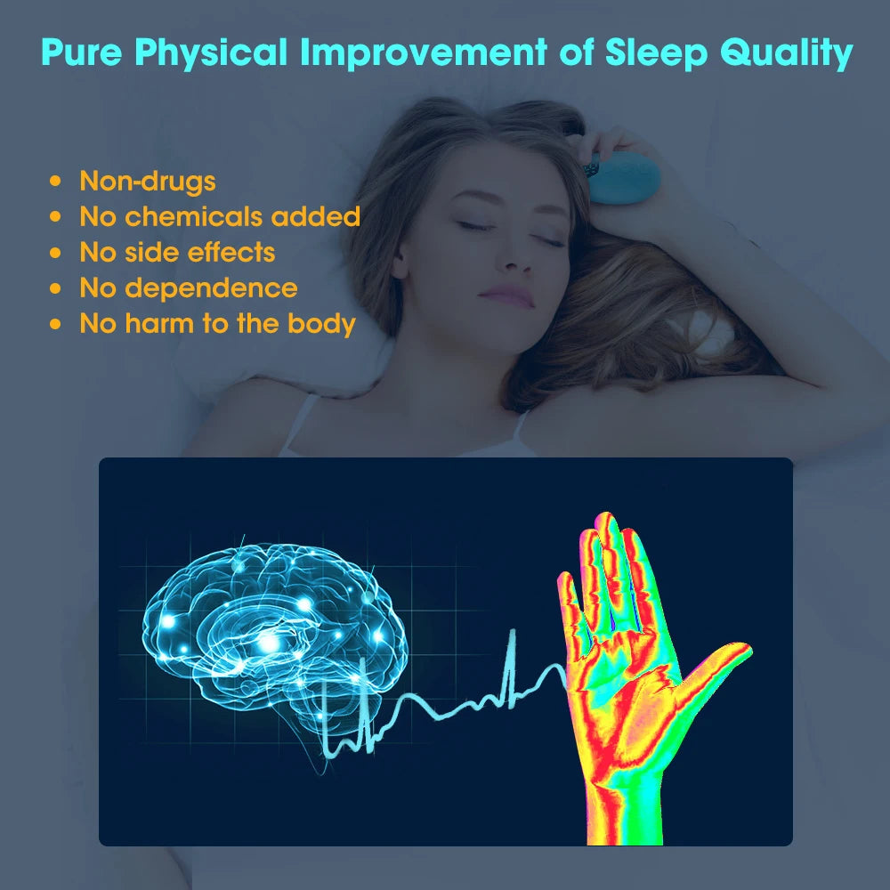Handheld Sleep Aid Device - Relieve Insomnia Anxiety Therapy Pressure Relief Sleep Instrument