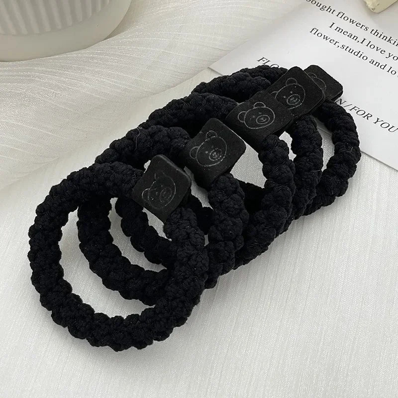 Elastic Hair Bands, High Stretch Durable Hair Ties, Trendy Rubber Bands, Fashionable Hair Accessories, Stylish Ponytail Holders