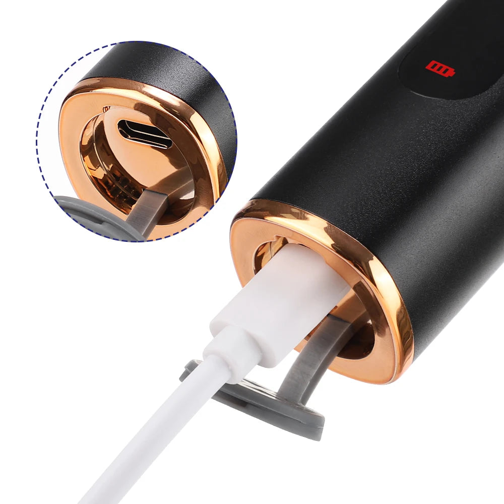 Electric Tooth Polisher - 4 Modes Dental Tartar Remover Plaque Stains Cleaning Teeth Whitening Tool