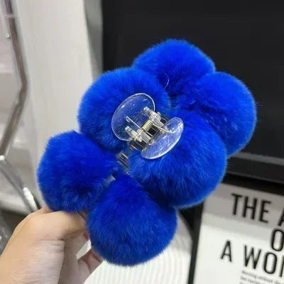 Hair Claw Accessories for Women Furry Pins Clips Cheveux Bandeau Korean Fashion Pinza Pelo Barrettes Cheveux Femme Haarschmuck